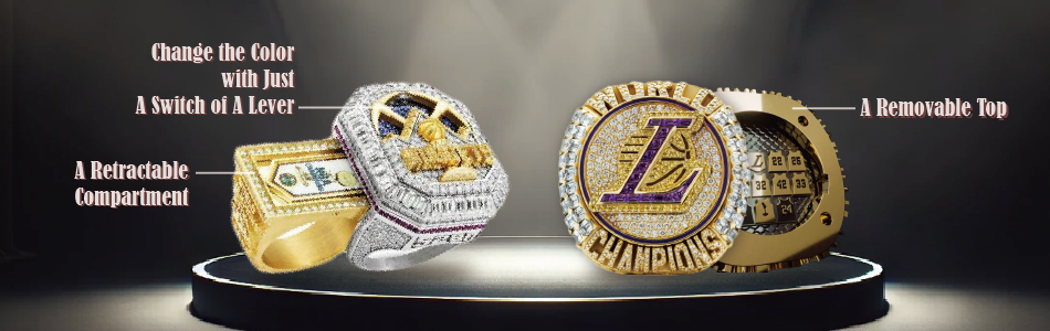 The mechanical design of championship rings.